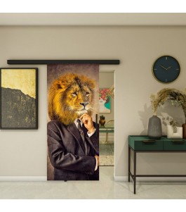 Glasschiebetür BLACK-LINE - Fotoprint Model 334 | Glastuershop24