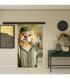 Glasschiebetür BLACK-LINE - Fotoprint Model 335 | Glastuershop24