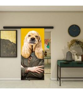 Glasschiebetür BLACK-LINE - Fotoprint Modell 337 | Glastuershop24