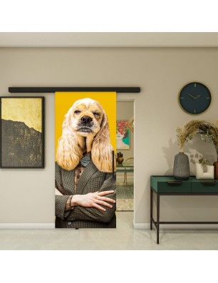 Glasschiebetür BLACK-LINE - Fotoprint Modell 337 | Glastuershop24