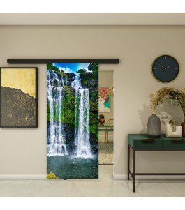 Glasschiebetür BLACK-LINE - Fotoprint Model 339 | Glastuershop24