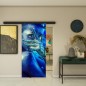 Glasschiebetür BLACK-LINE - Fotoprint Modell 351 Glasschiebetür BLACK-LINE - Fotoprint Modell 351