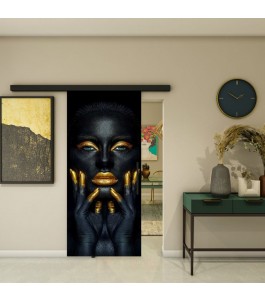 Glasschiebetür BLACK-LINE - Fotoprint Model 353 | Glastuershop24