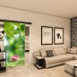 Glasschiebetür BLACK-LINE - Fotoprint Modell 42 Glasschiebetür BLACK-LINE - Fotoprint Modell 42