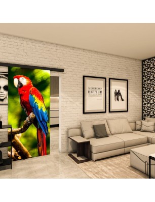 Glasschiebetür BLACK-LINE - Fotoprint Modell 248 | Glastuershop24