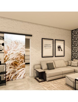 Glasschiebetür BLACK-LINE - Fotoprint Modell 277 | Glastuershop24