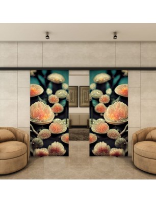 Glasschiebetür BLACK-LINE - Fotoprint Model 51 | Glastuershop24