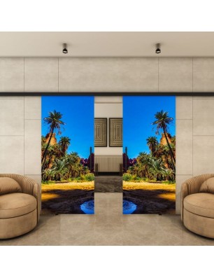 Glasschiebetür BLACK-LINE - Fotoprint Model 189 | Glastuershop24