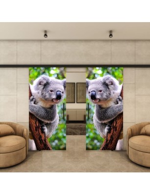 Glasschiebetür BLACK-LINE - Fotoprint Model 242 | Glastuershop24