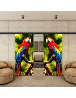 Glasschiebetür BLACK-LINE - Fotoprint Modell 248 | Glastuershop24