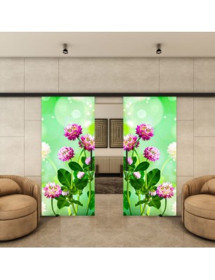 Glasschiebetür BLACK-LINE - Fotoprint Modell 307 | Glastuershop24