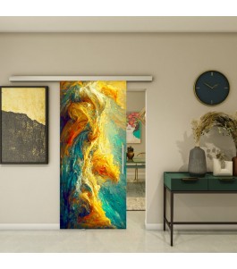 Glasschiebetür SLIM-LINE - Fotoprint Modell 9 | Glastuershop24