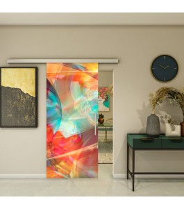 Glasschiebetür SLIM-LINE - Fotoprint Model 21 | Glastuershop24