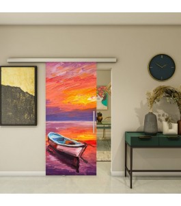Glasschiebetür SLIM-LINE - Fotoprint Modell 23 | Glastuershop24