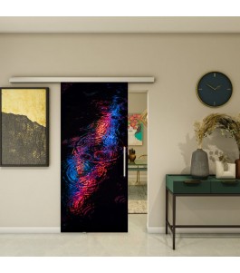 Glasschiebetür SLIM-LINE - Fotoprint Model 27 | Glastuershop24