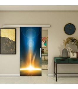 Glasschiebetür SLIM-LINE - Fotoprint Model 28 | Glastuershop24