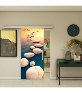 Glasschiebetür SLIM-LINE - Fotoprint Model 37 | Glastuershop24