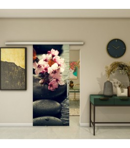 Glasschiebetür SLIM-LINE - Fotoprint Model 40 | Glastuershop24