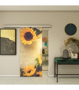 Glasschiebetür SLIM-LINE - Fotoprint Modell 50 | Glastuershop24