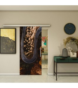 Glasschiebetür SLIM-LINE - Fotoprint Model 61 | Glastuershop24