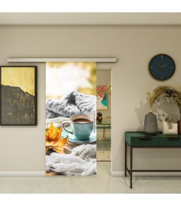 Glasschiebetür SLIM-LINE - Fotoprint Modell 66 | Glastuershop24