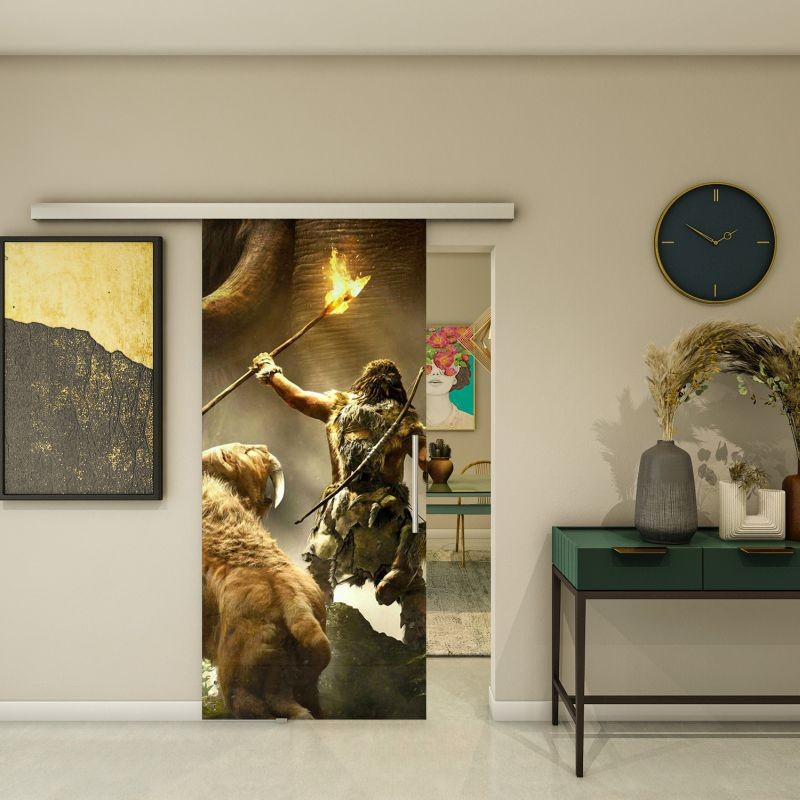 Glasschiebetür SLIM-LINE - Fotoprint Modell 81 Glasschiebetür SLIM-LINE - Fotoprint Modell 81