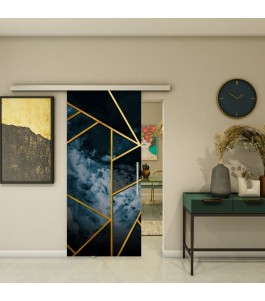 Glasschiebetür SLIM-LINE - Fotoprint Model 91 | Glastuershop24