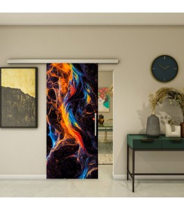 Glasschiebetür SLIM-LINE - Fotoprint Modell 98 | Glastuershop24
