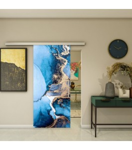 Glasschiebetür SLIM-LINE - Fotoprint Modell 101 | Glastuershop24