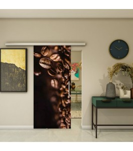 Glasschiebetür SLIM-LINE - Fotoprint Modell 104 | Glastuershop24