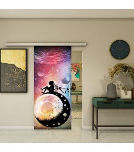Glasschiebetür SLIM-LINE - Fotoprint Modell 105 | Glastuershop24