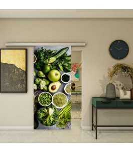 Glasschiebetür SLIM-LINE - Fotoprint Model 110 | Glastuershop24