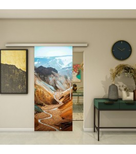 Glasschiebetür SLIM-LINE - Fotoprint Model 122 | Glastuershop24