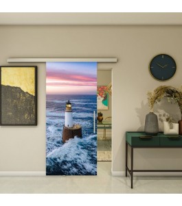 Glasschiebetür SLIM-LINE - Fotoprint Modell 124 | Glastuershop24