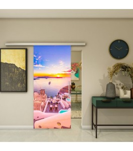 Glasschiebetür SLIM-LINE - Fotoprint Modell 125 | Glastuershop24
