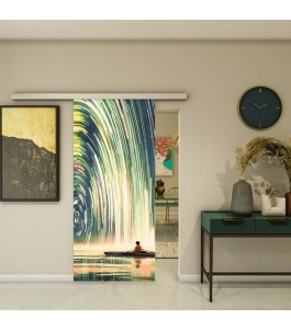 Glasschiebetür SLIM-LINE - Fotoprint Model 130 | Glastuershop24