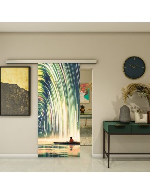 Glasschiebetür SLIM-LINE - Fotoprint Model 130 | Glastuershop24