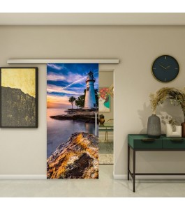 Glasschiebetür SLIM-LINE - Fotoprint Model 142 | Glastuershop24