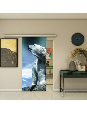 Glasschiebetür SLIM-LINE - Fotoprint Model 152 | Glastuershop24