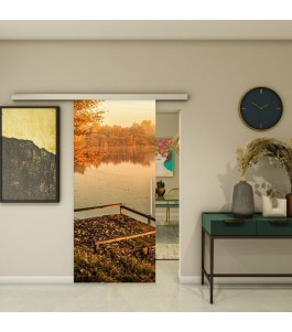 Glasschiebetür SLIM-LINE - Fotoprint Model 154 | Glastuershop24
