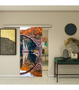 Glasschiebetür SLIM-LINE - Fotoprint Model 159 | Glastuershop24