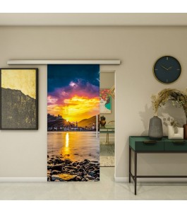 Glasschiebetür SLIM-LINE - Fotoprint Model 166 | Glastuershop24