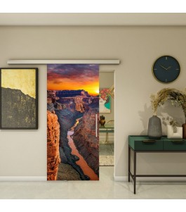 Glasschiebetür SLIM-LINE - Fotoprint Model 171 | Glastuershop24