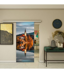 Glasschiebetür SLIM-LINE - Fotoprint Model 183 | Glastuershop24