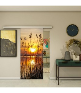 Glasschiebetür SLIM-LINE - Fotoprint Modell 187 | Glastuershop24
