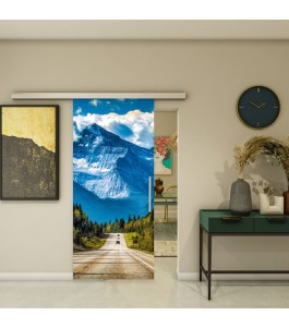 Glasschiebetür SLIM-LINE - Fotoprint Model 193 | Glastuershop24
