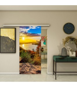 Glasschiebetür SLIM-LINE - Fotoprint Model 199 | Glastuershop24
