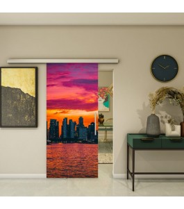 Glasschiebetür SLIM-LINE - Fotoprint Model 202 | Glastuershop24