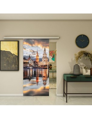Glasschiebetür SLIM-LINE - Fotoprint Model 203 | Glastuershop24