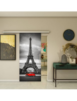 Glasschiebetür SLIM-LINE - Fotoprint Modell 205 | Glastuershop24